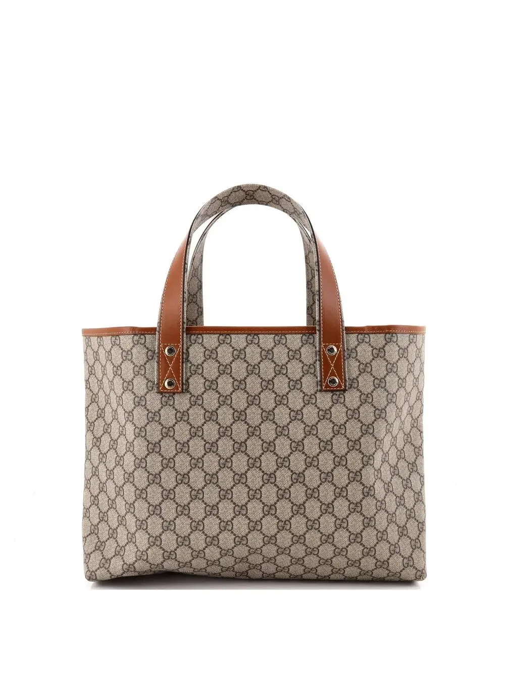Gucci Web Loop Tote Gg Coated Canvas #322489G11B